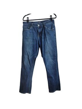 Men's Warehouse One Jeans Size 32/32 Blue Denim Relaxed Slim